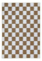 Tapis Wilton - Gobi (marron/blanc)