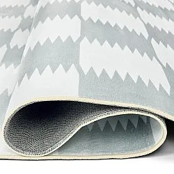 Tapis Wilton - Gobi (gris/blanc)