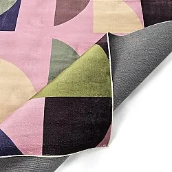 Tapis Wilton - Kalami (rose/multicolore)