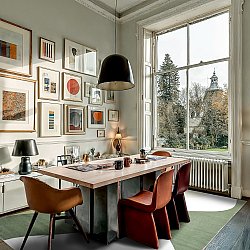 Tapis Wilton - Leiden (vert)