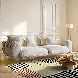 Tapis Wilton - Lorne (rouge/multicolore)