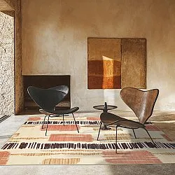 Tapis Wilton - Lucerne (rose/multicolore)