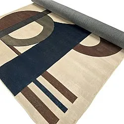 Tapis Wilton - Nysa (marron/multicolore)