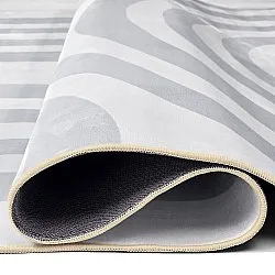 Tapis Wilton - Obidos (gris/blanc)
