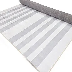 Tapis Wilton - Obidos (gris/blanc)
