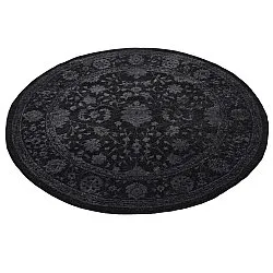 Tapis rond - Peking Majestic (noir)