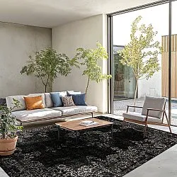 Tapis Wilton - Peking (noir)