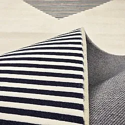 Tapis Wilton - Pucon (noir/crème)