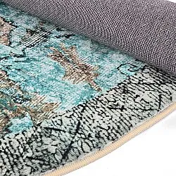 Tapis rond - Rosalie (bleu)
