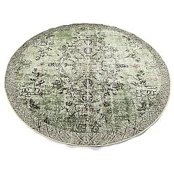 Tapis rond - Rosalie (vert)