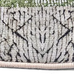 Tapis rond - Rosalie (vert)