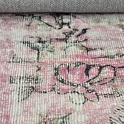Tapis rond - Rosalie (rose)