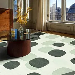 Tapis Wilton - Sapa (vert/gris)