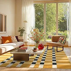 Tapis Wilton - Sedona (jaune/multicolore)