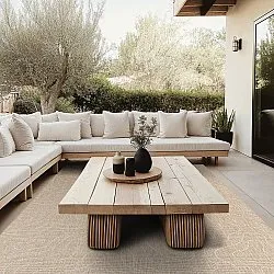 Tapis d’intérieur et d’extérieur - Thurman (beige)