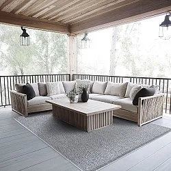 Tapis Intérieurs/Extérieurs - Tromsø (argent)