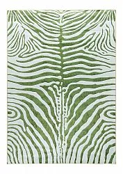 Tapis Wilton - Zebra (vert)