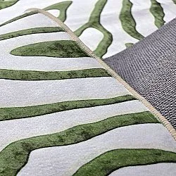 Tapis Wilton - Zebra (vert)