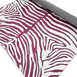 Tapis Wilton - Zebra (rose)