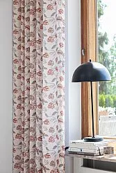 Rideaux - Rideau en coton Wreath (rose)