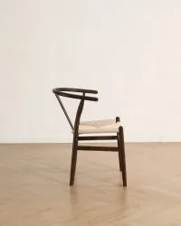 Chaise - Alta (noyer/beige) - 2 pièces