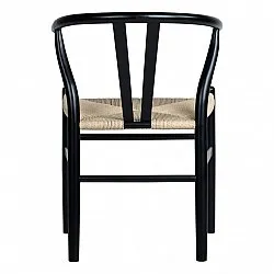 Chaise - Alta (noir/beige) - 2 pièces