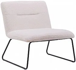 Fauteuil - Chelsea (blanc/teddy)