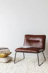 Fauteuil - Chelsea (marron)