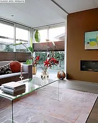Tapis Wilton - Lorenzo (marron/doré)
