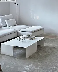 Tapis Wilton - Art Silk (gris clair/beige)