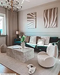 Tapis en laine - Coastal (crème)