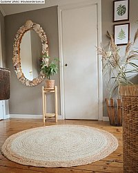Tapis rond - Wokha (jute)