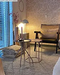 Tapis en laine - Otago (gris/noir)