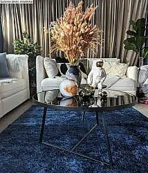 Tapis à poils longs - Cosy (bleu foncé)