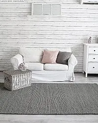 Tapis en laine - Lynmouth (gris clair)