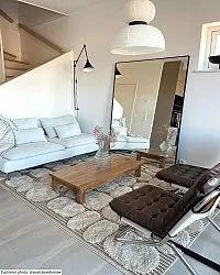 Tapis à poils longs - Fondi (beige)