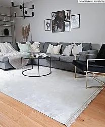 Tapis Wilton - Art Silk (gris clair/beige)