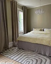 Tapis en coton - Inez (beige)