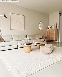 Tapis en laine - Coastal (crème)