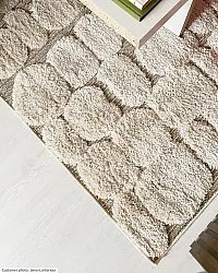 Tapis à poils longs - Fondi (beige)