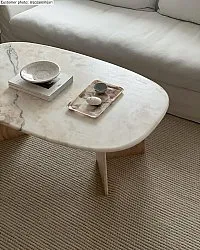 Tapis en laine - Coastal (crème)