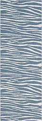 Tapis en plastique - Le tapis de Horred Zebra (bleu)
