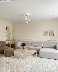Tapis à poils longs - Cosy (beige)
