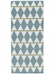 Tapis en plastique - Horredsmattan Zigge (bleu)