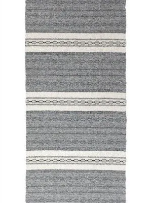 Tapis en plastique et fil - Horredsmattan Asta Mix (gris)