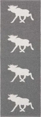 Tapis en plastique - Horredsmattan Moose (gris)