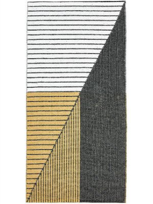 Tapis en plastique - Le tapis de Horred Stripe (jaune)