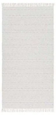 Tapis en plastique et fil - Horredsmattan Svea Mix (blanc)