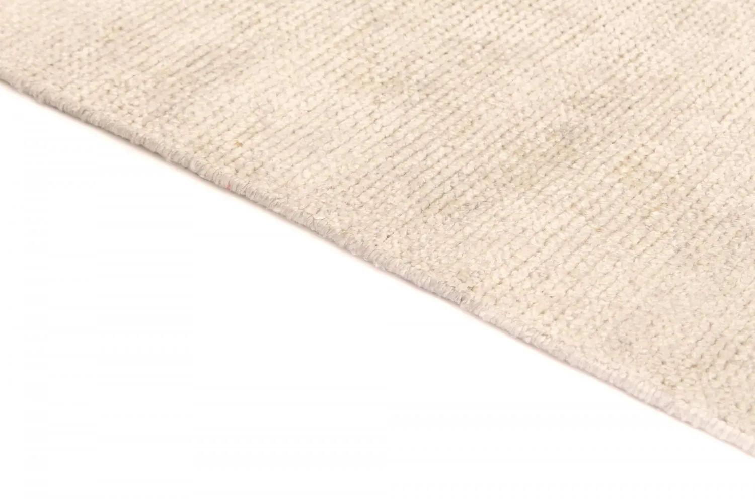 Tapis en soie de bambou - Faliraki (gris clair)