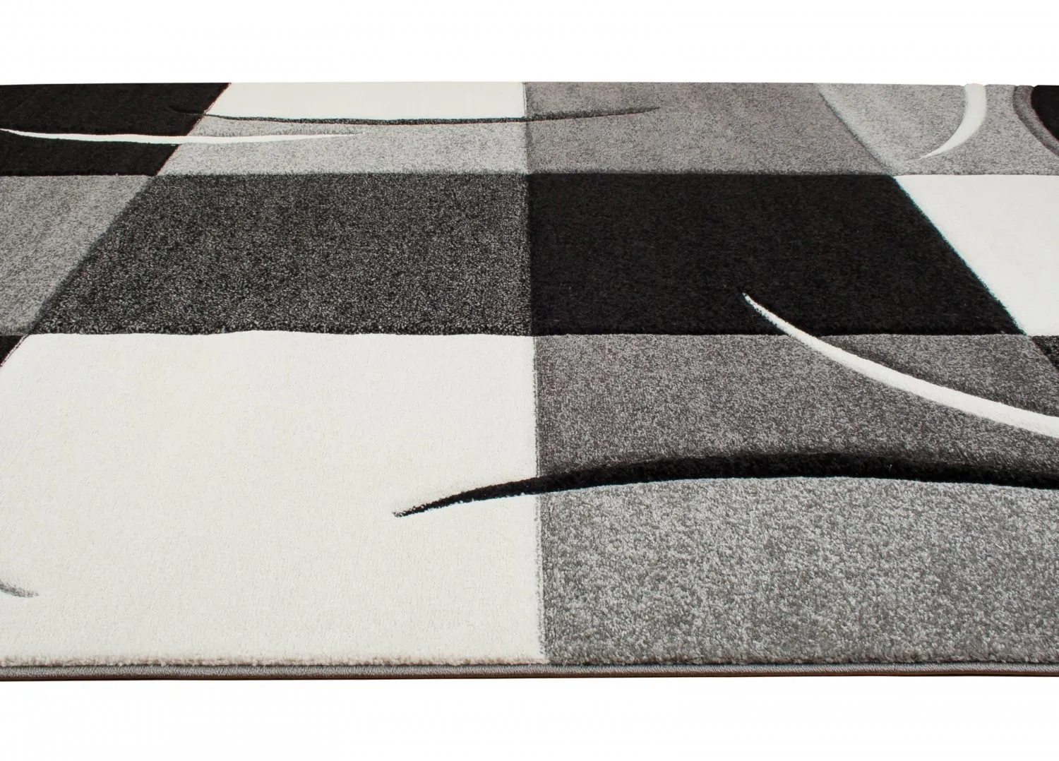 Tapis Wilton - London Patch (noir)
